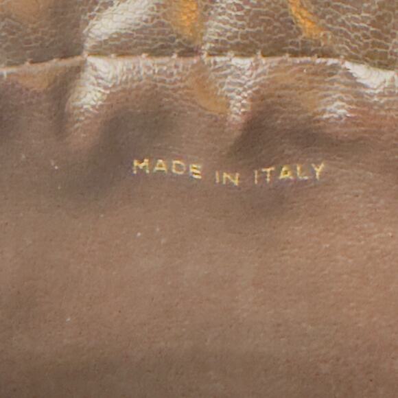 Celine C Macadam Carriage shoulder bag crossbody PVC leather brown authentic - Picture 14 of 14